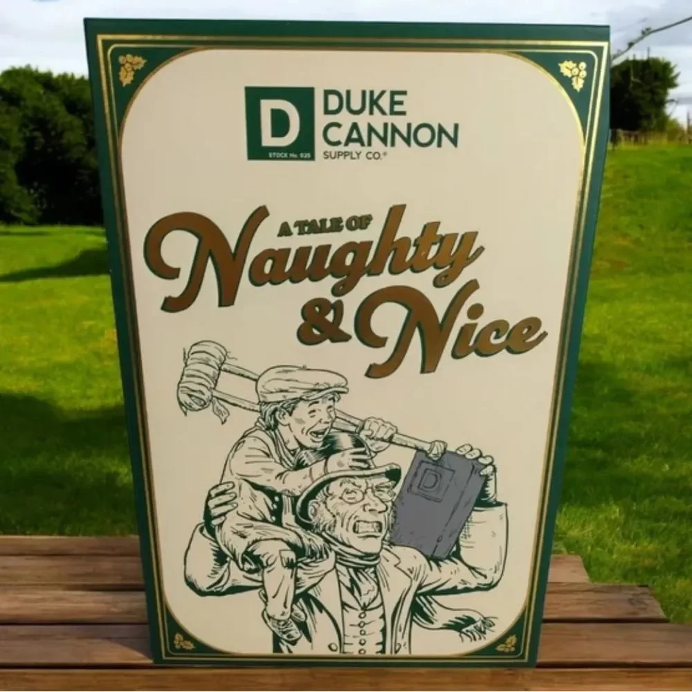 Duke Cannons NEW Tale of Naughty & Nice Boxed Soap Gift Set